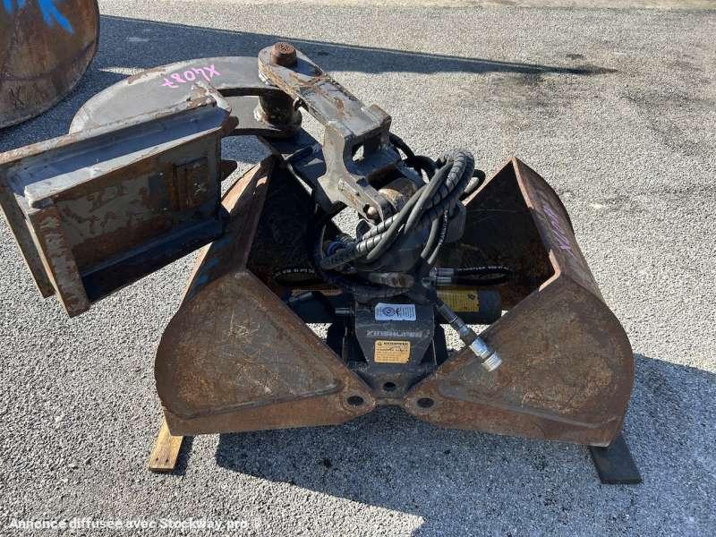 KINSHOFER 450mm - pelles 8 Tonnes 