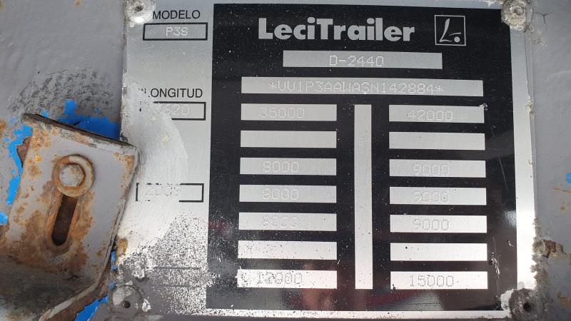 Semi-trailer Lecitrailer 3 ejes