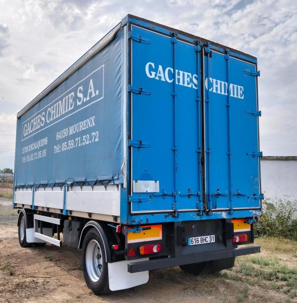 Remolque General Trailers 2 Ejes con mesa de giro