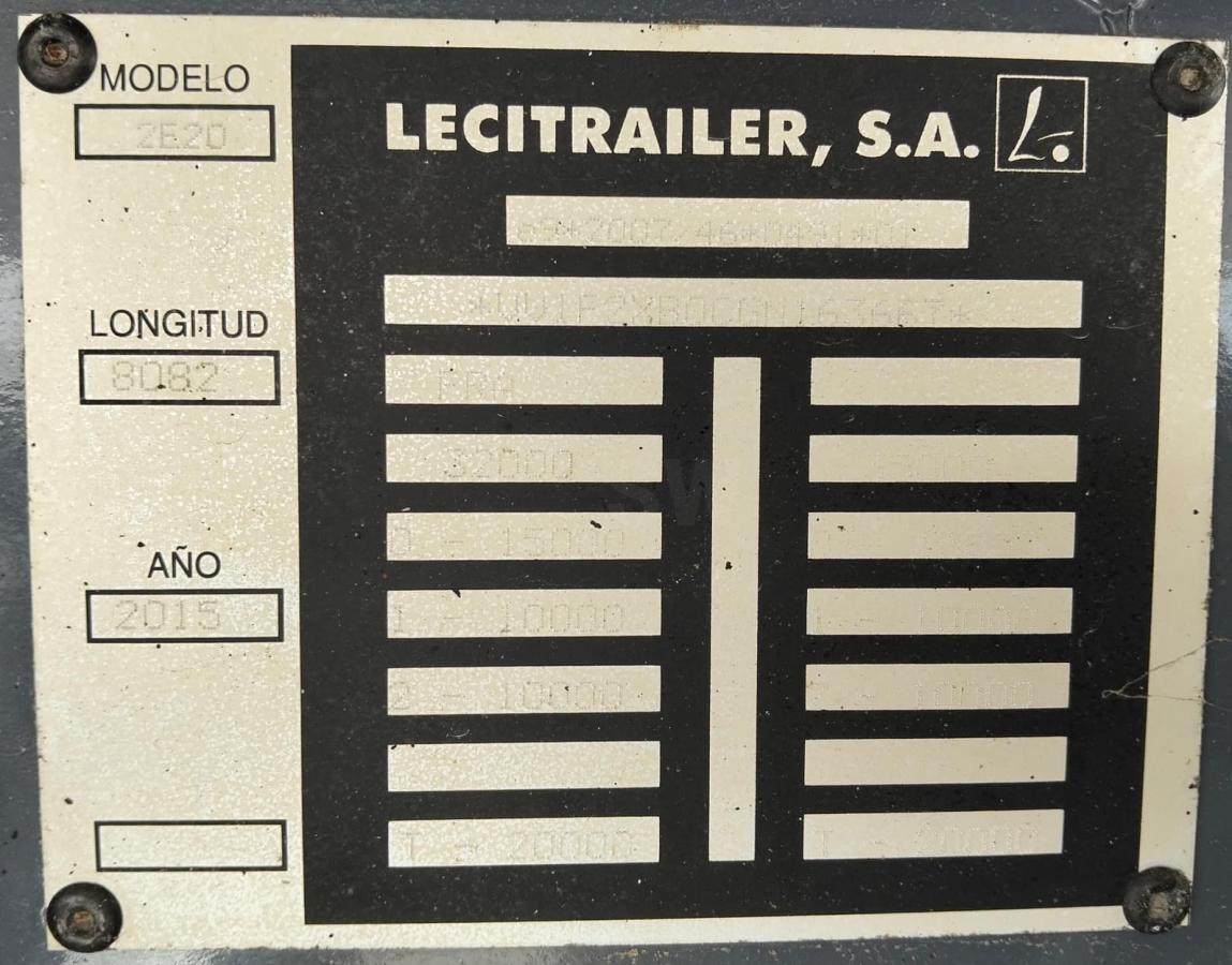 Semirremolque Lecitrailer LAMBERET