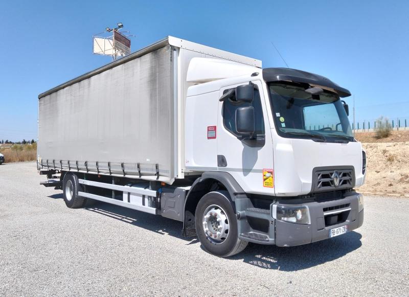 Camión Renault D-Series 320.19 Lonas deslizantes PLFD (Tautliner)