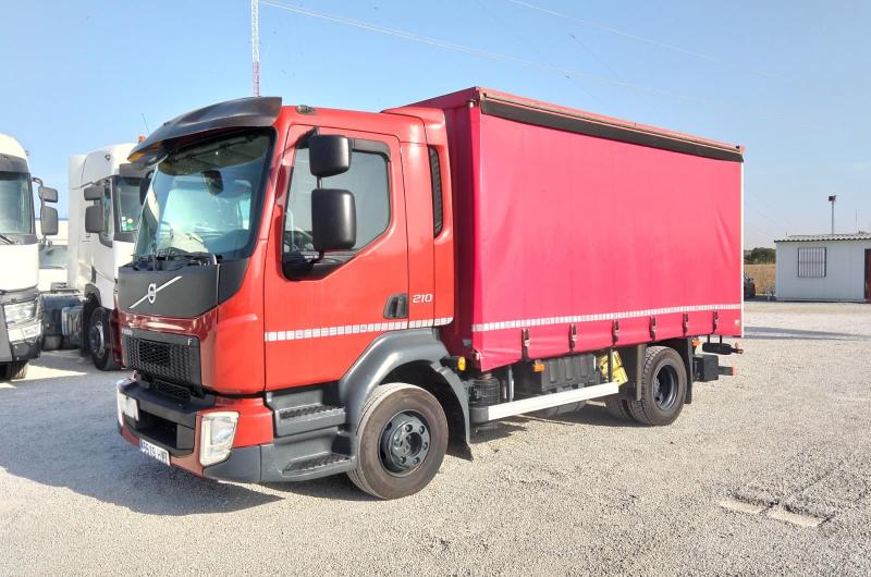 Camión Volvo FL 210.12 Lonas deslizantes PLFD (Tautliner)