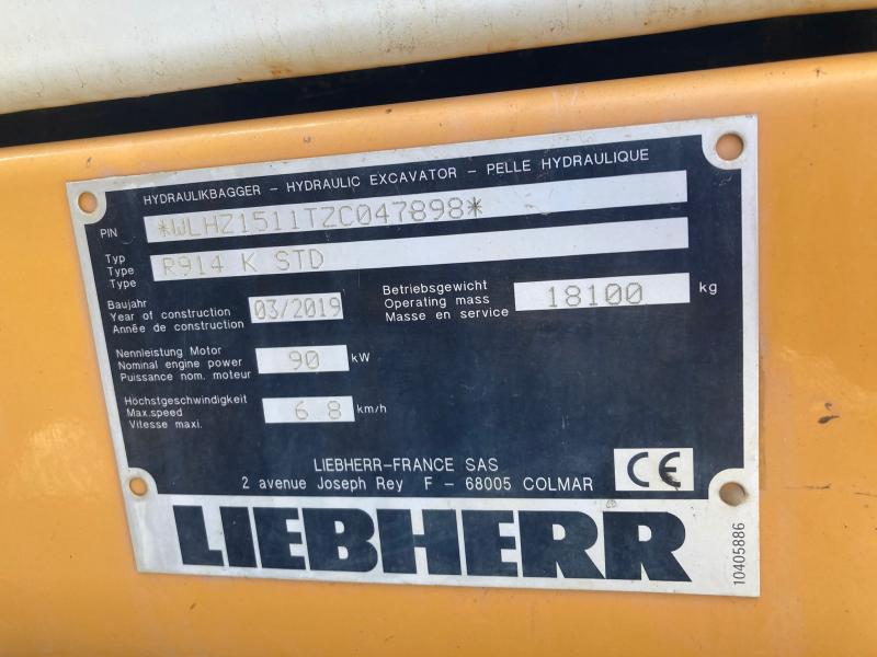 Pelle sur chenilles Liebherr R 914 COMPACT