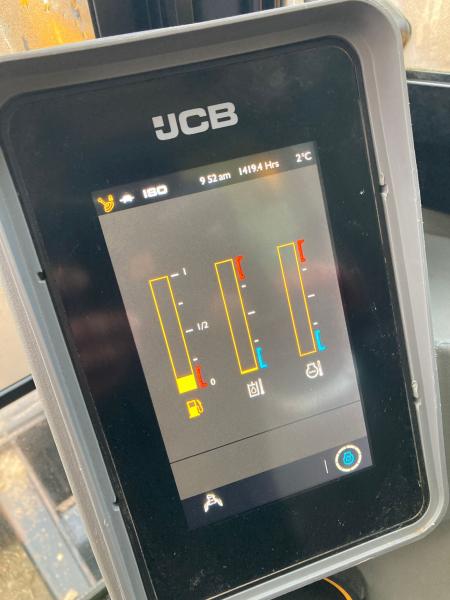 Pelle sur chenilles JCB 85Z-2