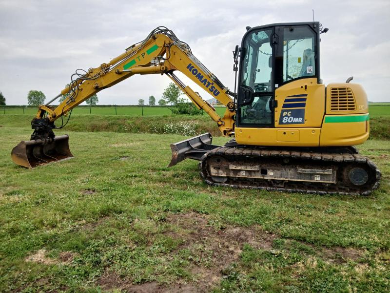 Pelle sur chenilles Komatsu PC80MR-5