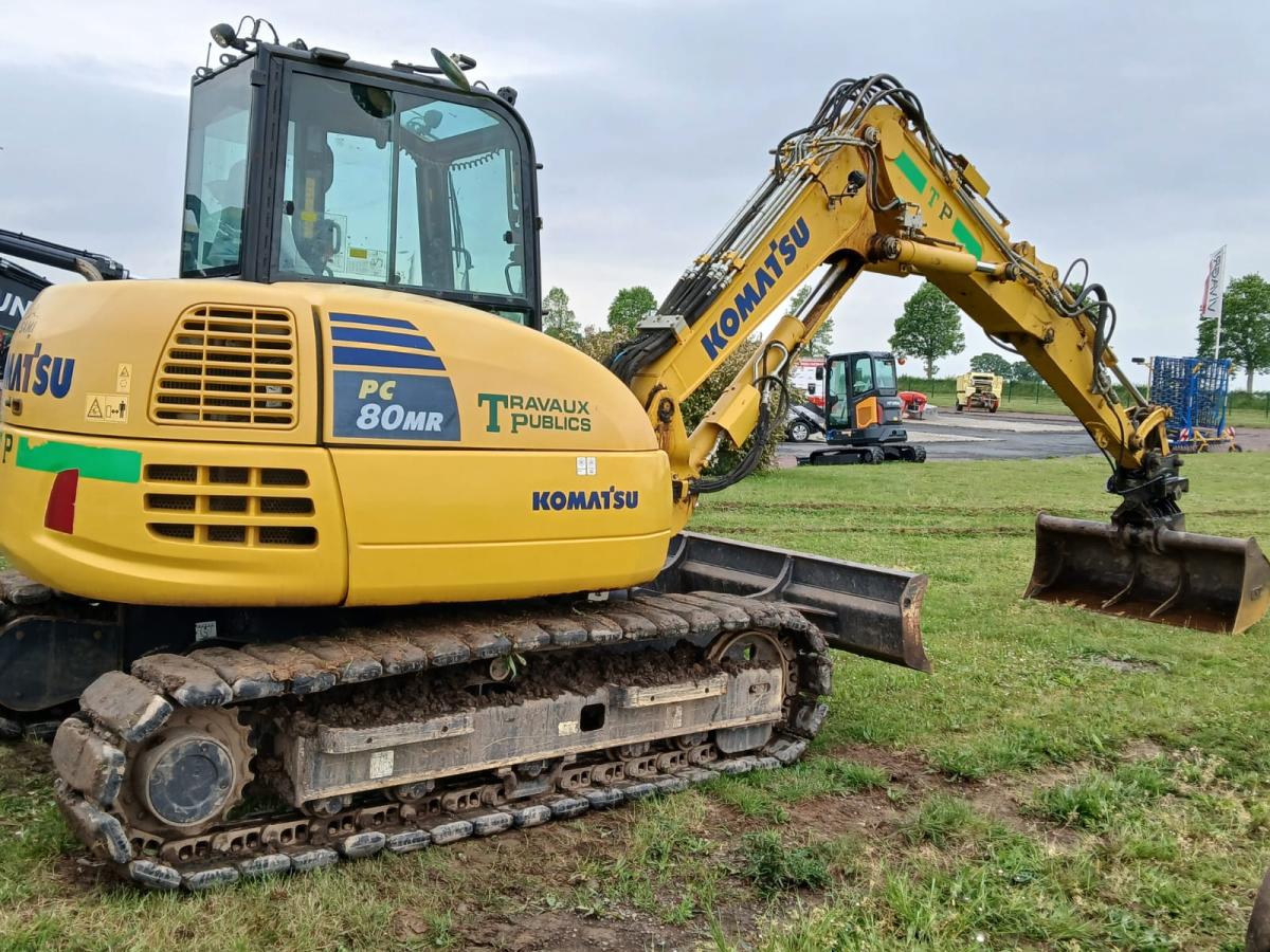 Pelle sur chenilles Komatsu PC80MR-5