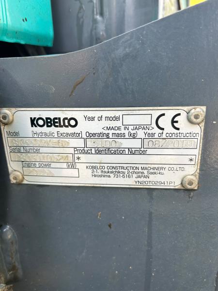 pelle Kobelco SK55SRX-6