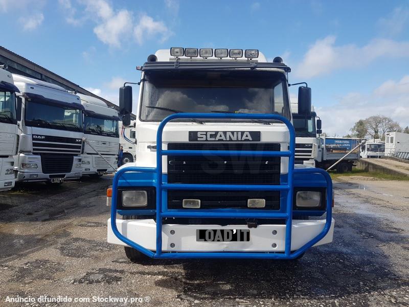 Scania 142H Oldtimer - Original Tractor Head with Nose Cabin 