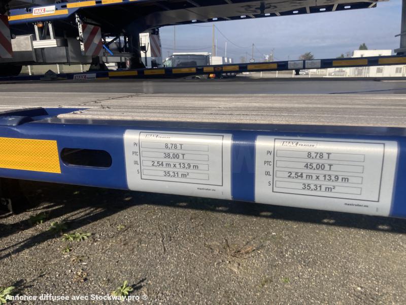Photo Faymonville MAX TRAILER MAX 200 TWIST LOCK MAX TRAILER MAX 200 TWIST LOCK image 3/17