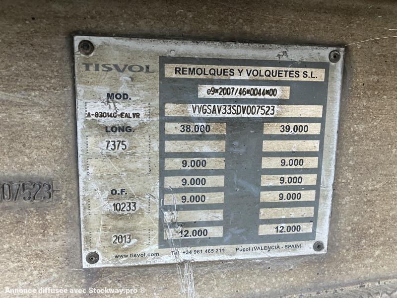Photo Tisvol BENNE ALU TP TISVOL BENNE ALU TP TISVOL image 12/19