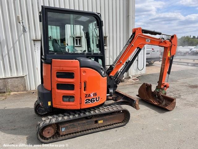 Photo Hitachi ZAXIS ZX26U-5A MINIPELLE 2T7 image 1/12