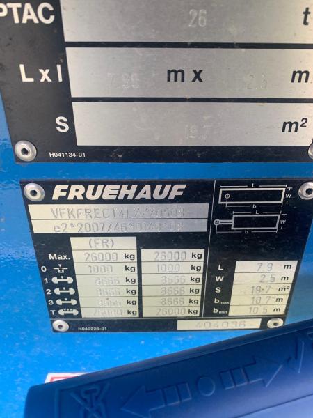 Anhänger Fruehauf Non spécifié