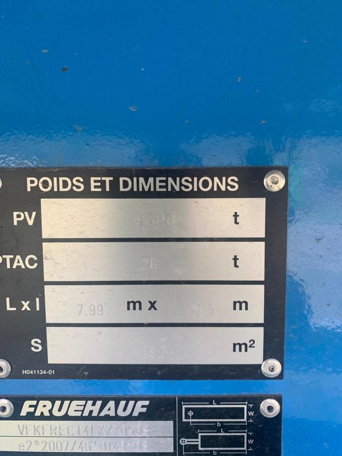 Remolque Fruehauf Non spécifié