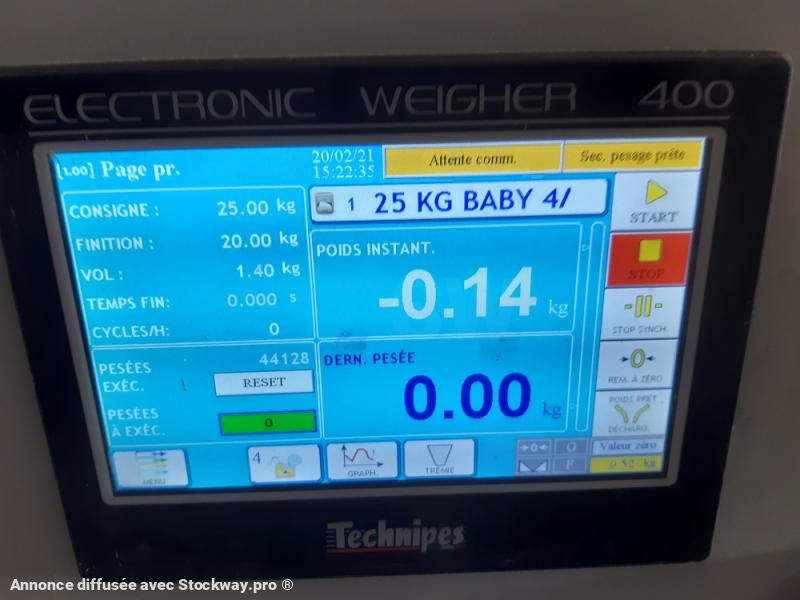 Photo TECHNIPES ENSACHEUSE WEIGHER 400  image 15/16