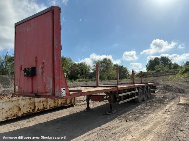 Lecitrailer SEMI PLATEAU 3 ESSIEUX 