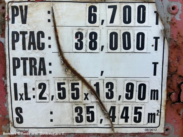 Photo Lecitrailer SEMI PLATEAU 3 ESSIEUX  image 10/10