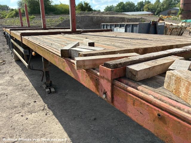 Photo Lecitrailer SEMI PLATEAU 3 ESSIEUX  image 5/10