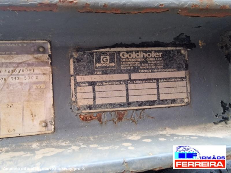 Photo Goldhofer 3 eixo com fueiros para T. Madeira  image 3/11