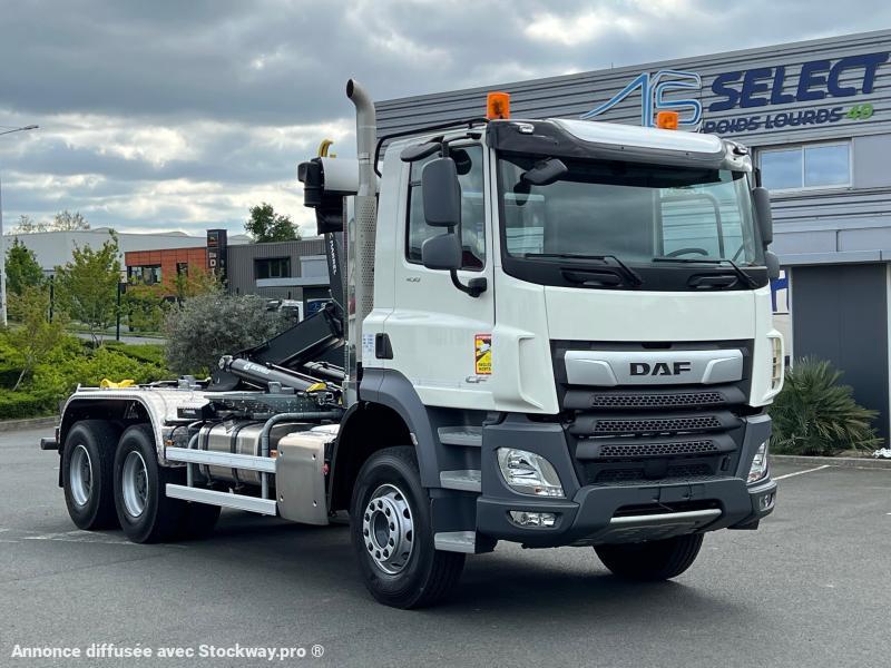 DAF CF 430 6X4  AMPLIROLL  REMORQUANT