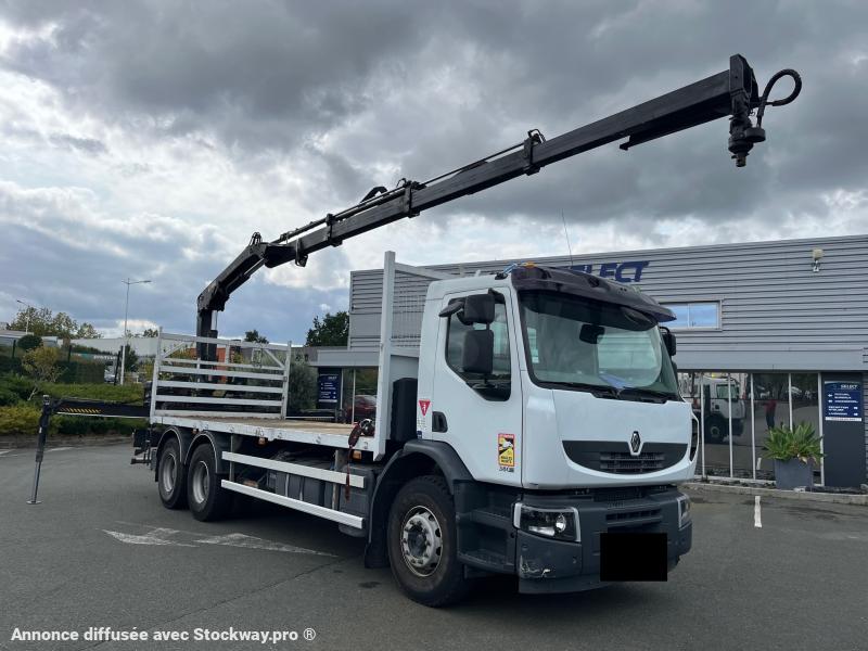 Renault Premium Lander 6X4 PLATEAU GRUE