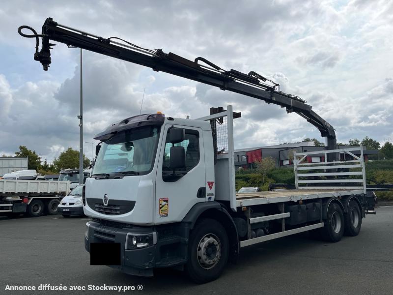 Photo Renault Premium Lander 6X4 PLATEAU GRUE image 15/18