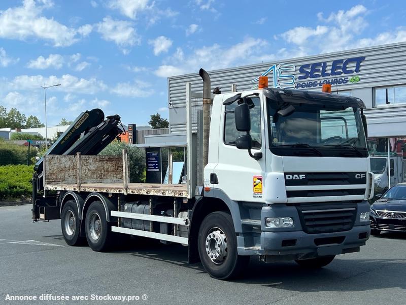 Photo DAF CF85 6X4 PLATEAU GRUE image 1/8