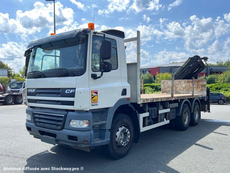 Photo DAF CF85 6X4 PLATEAU GRUE image 2/8