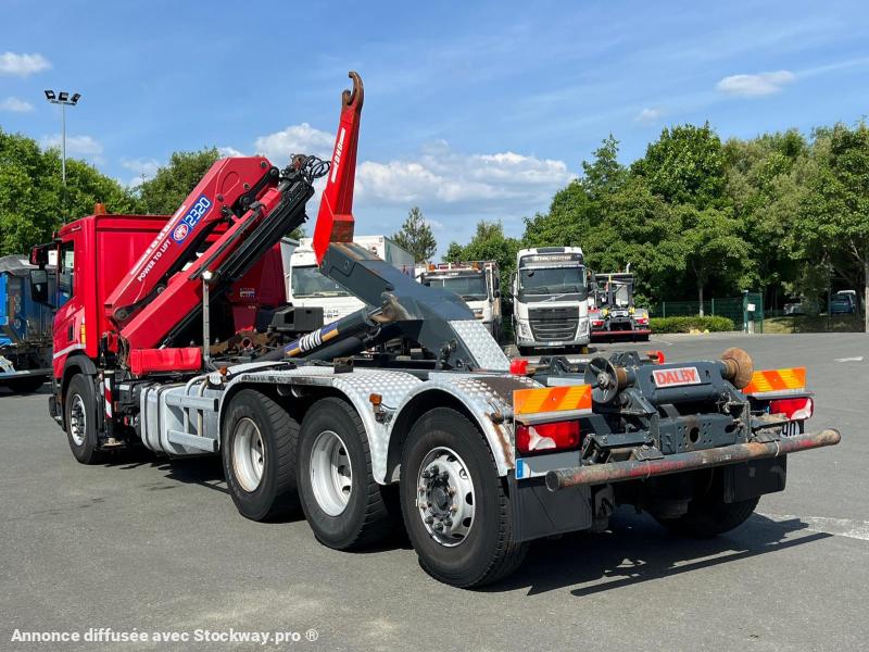 Photo Scania P450 XT 8X4  TRIDEM  AMPLIROLL GRUE image 5/17