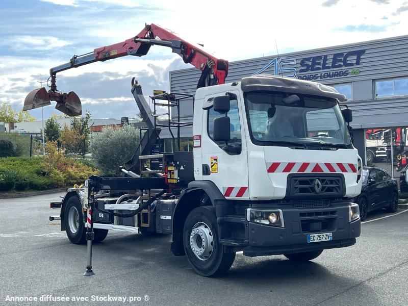 Renault C-Series C-320 AMPLIROLL GRUE EN Z + GODET PRENEUR