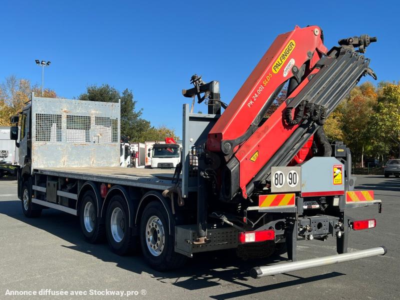 Photo Renault C-Series C-480 8X4 TRIDEM PLATEAU GRUE image 4/14