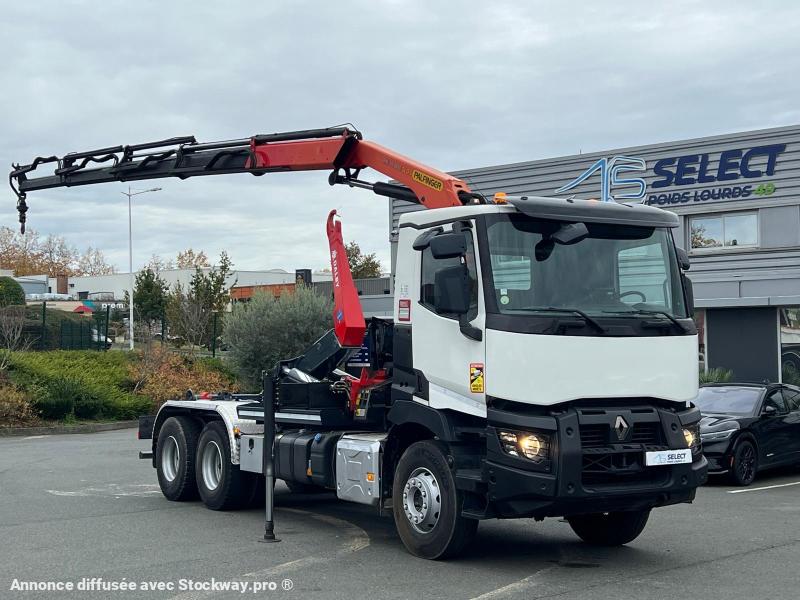 Renault C-Series C-430 6X4  AMPLIROLL  GRUE