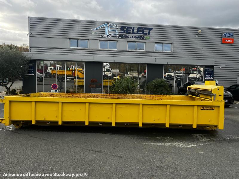 BENNE  GARNIER 9.66 m3 avec Bâchage 