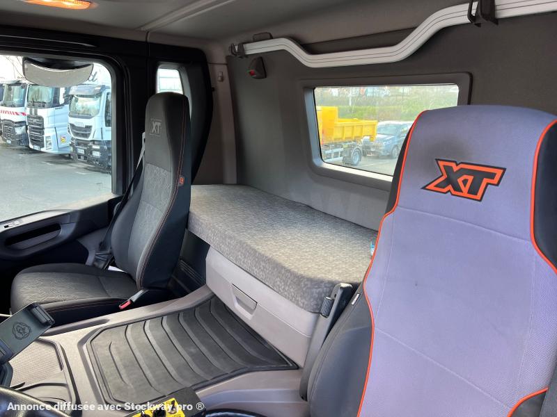 Photo Scania P-410  XT  13litres 6X4  AMPLIROLL  REMORQUANT image 13/14