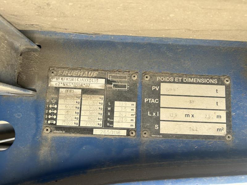 Semi-remorque Fruehauf Non spécifié