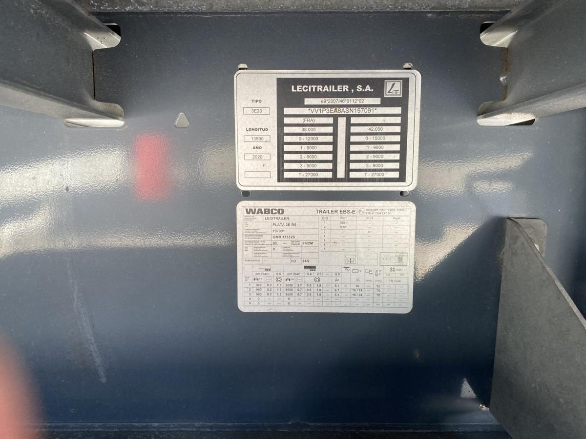 Sattelzug/Sattelauflieger Lecitrailer Non spécifié