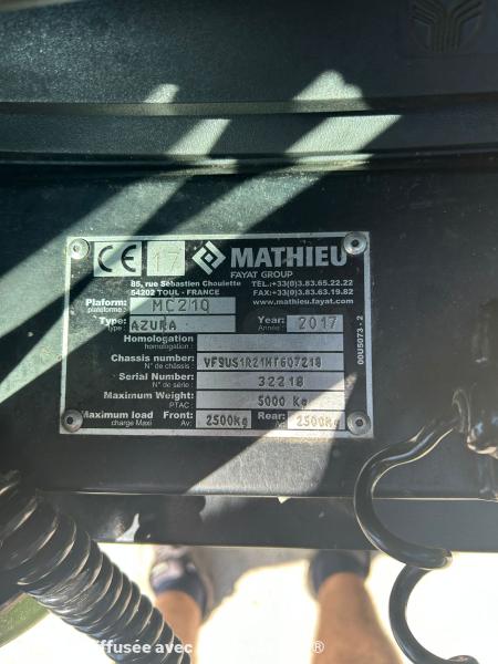 Photo Mathieu Azura MC210 image 8/8
