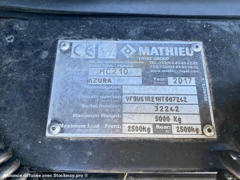 Photo Mathieu Azura MC210 image 2/11