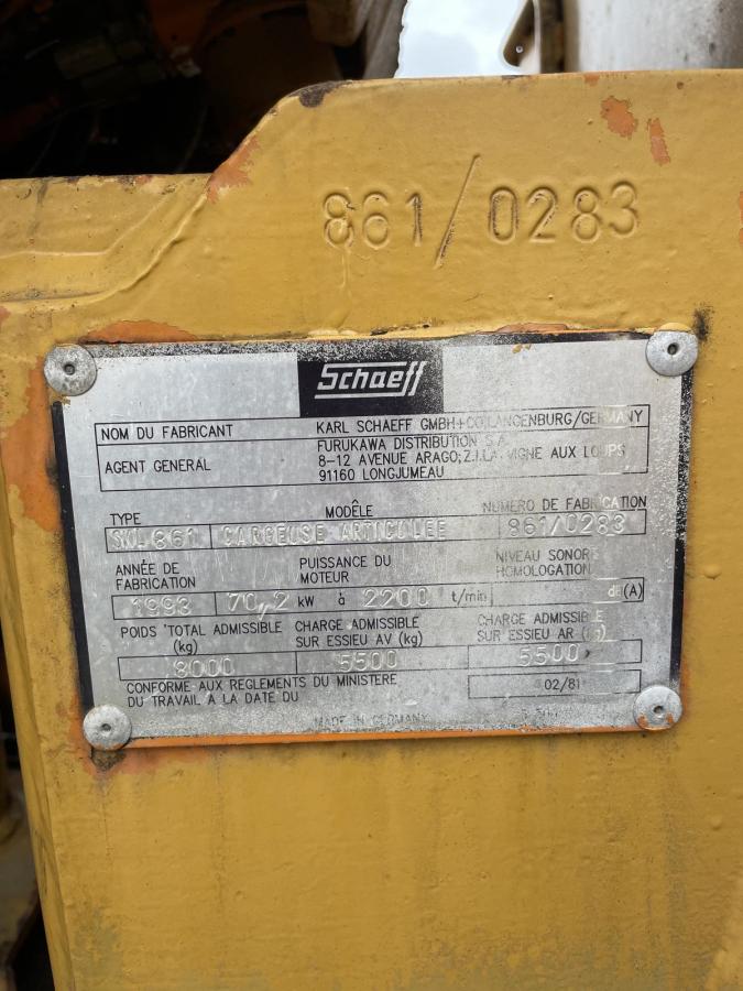 Chargeuse Schaeff SJK 861