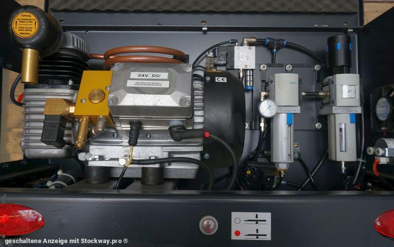 Photo LINDE Kompressor für Druckluftbremsanlage Linde P 80  image 7/8