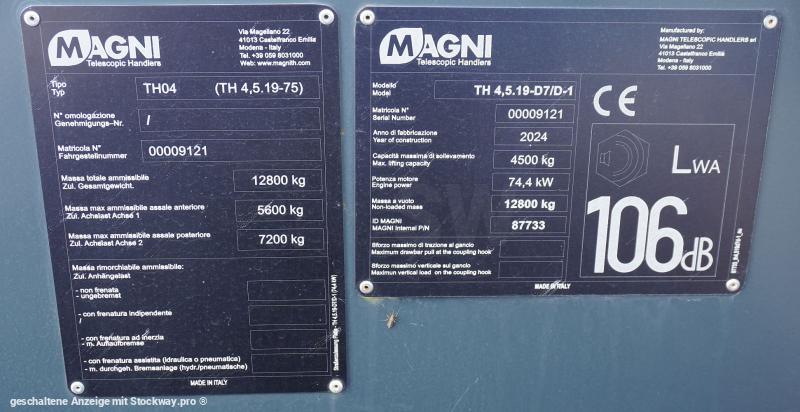 Photo Magni TH 4,5.19 P  image 10/10