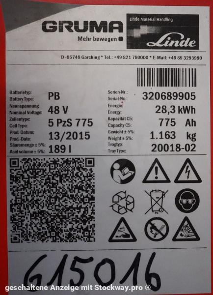 Photo AIM 48 Volt 5 PzS 775 Ah  image 5/5