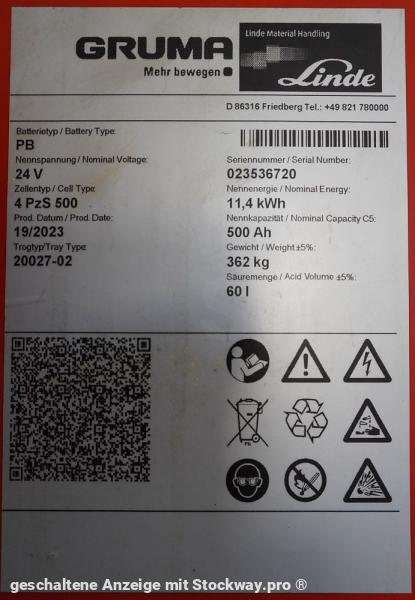 Photo AIM 24 Volt 4 PzS 500 Ah  image 5/5