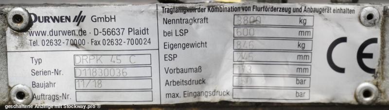 Photo DURWEN DRPK 45 C  image 5/5