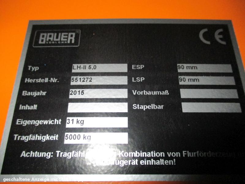 Photo Bauer Lasthaken LH-II 5,0  image 3/3