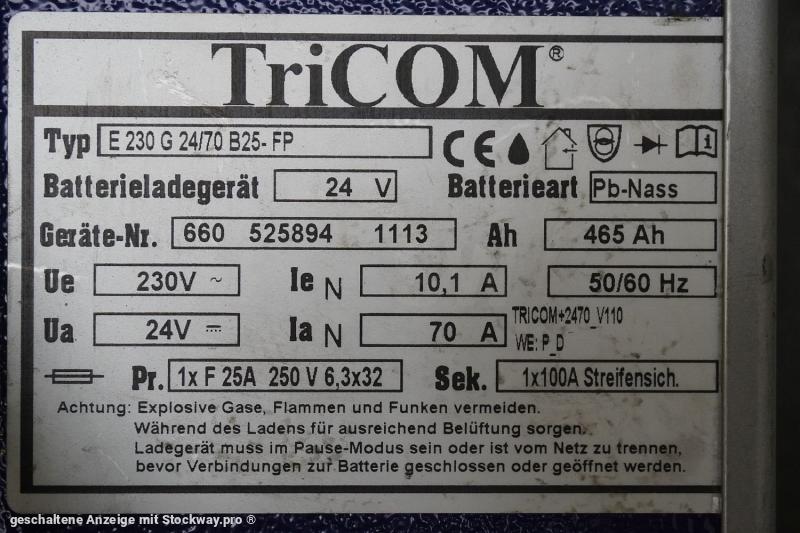 Photo TRICOM Futur smart E 230 G 24/70 B25-FP  image 6/6