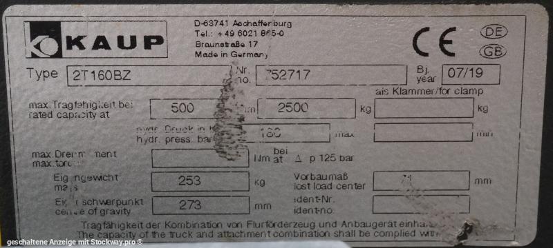 Photo KAUP 2T160BZ  image 5/5