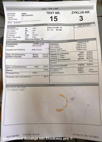 Photo GBD 48 Volt 5 PzS 625 Ah  image 6/6