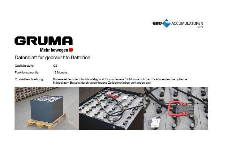 Photo GRUMA 80 Volt 6 PzS 930 Ah  image 6/6