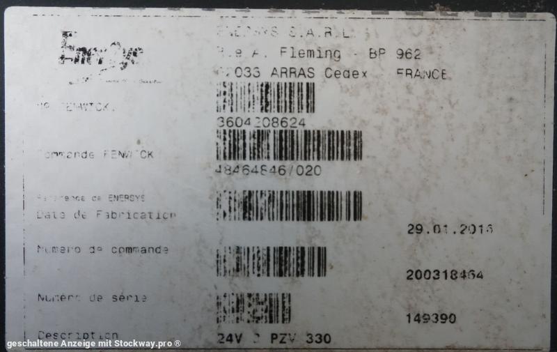Photo HAWKER 24 Volt 3 PzV 330 Ah  image 5/5