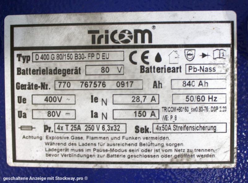 Photo TRICOM D 400 G 80/150  image 5/5